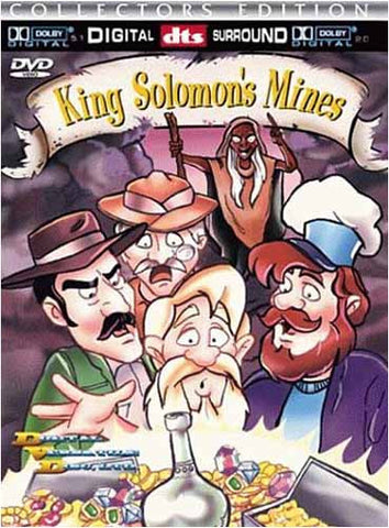 King Solomon's Mines(Collector Edition) (Animated Version) DVD Movie 