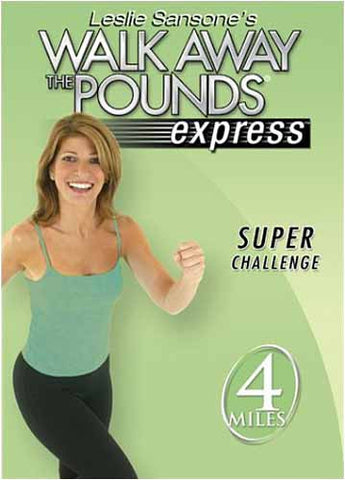 Leslie Sansone - Walk Away the Pounds Express - Super Challenge DVD Movie 