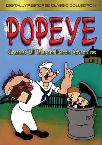 Popeye - Greatest Tall Tales And Heroic Adventures (Digitally Restored Classic Collection) DVD Movie 