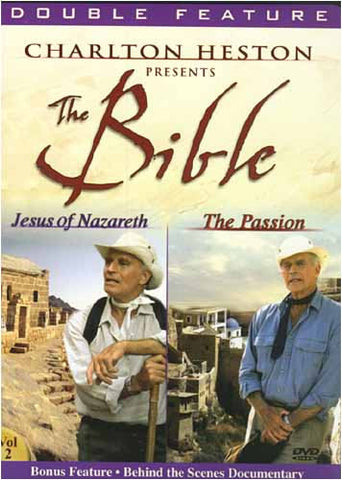 Charlton Heston Presents The Bible - Jesus of Nazareth / The Passion (Double Feature) DVD Movie 