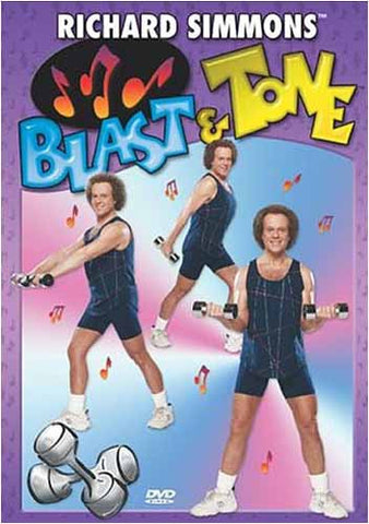 Richard Simmons - Blast and Tone DVD Movie 