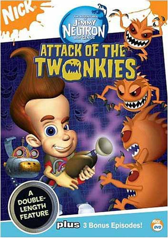The Adventures Of Jimmy Neutron Boy Genius - Attack Of The Twonkies DVD Movie 