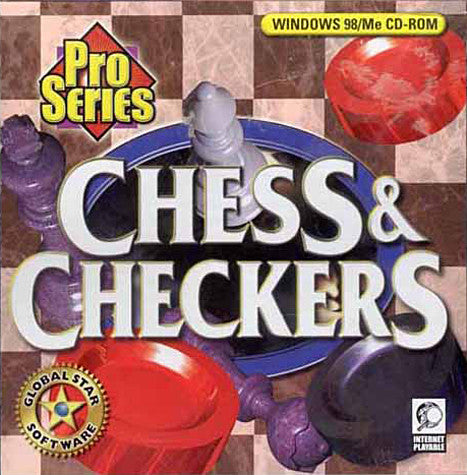 Chess And Checkers - Pro Series (Jewel Case) (Limit 1 copy per client) (PC) PC Game 