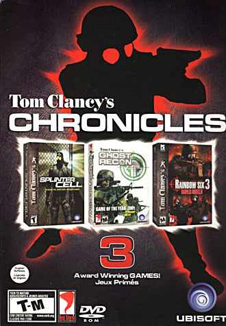 Tom Clancy s Chronicles (Splinter Cell/Ghost Recon/Rainbow Six 3) (PC) PC Game 
