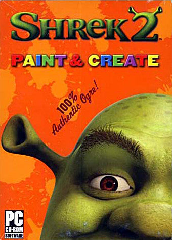 Shrek 2 Paint & Create (PC) PC Game 