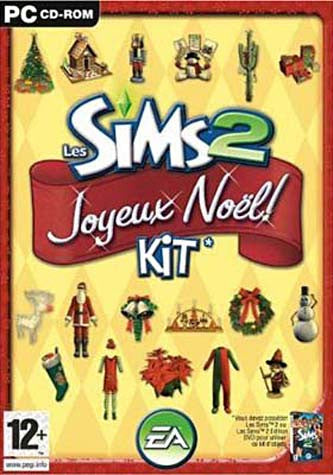 Les Sims 2 Kit Joyeux Noel (French Version Only) (PC) PC Game 