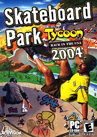 Skateboard Park Tycoon - Back in the USA 2004 (PC) PC Game 