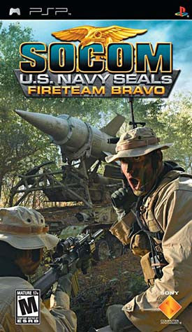 SOCOM U.S. Navy Seals Fireteam Bravo (PSP) PSP Game 