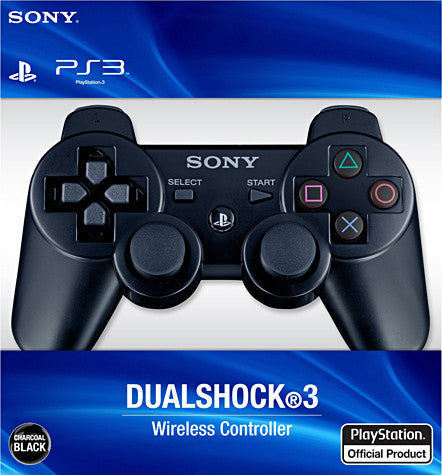 PlayStation 3 Dualshock 3 Wireless Controller - Black (Accessory) (PLAYSTATION3) PLAYSTATION3 Game 