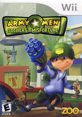Army Men - Soldiers of Misfortune (Bilingual Cover) (NINTENDO WII) NINTENDO WII Game 