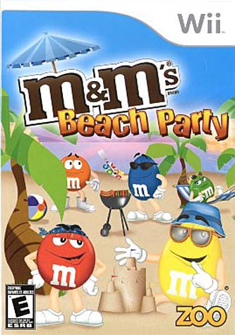 M&M's - Beach Party (NINTENDO WII) NINTENDO WII Game 