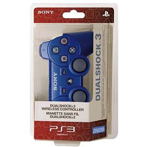 PlayStation 3 Dualshock 3 Wireless Controller - Metallic Blue (Accessory) (PLAYSTATION3) PLAYSTATION3 Game 