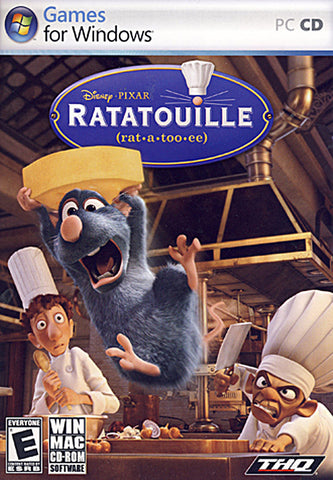 Ratatouille - Disney's (Win/Mac) (Limit 1 copy per client) (PC) PC Game 