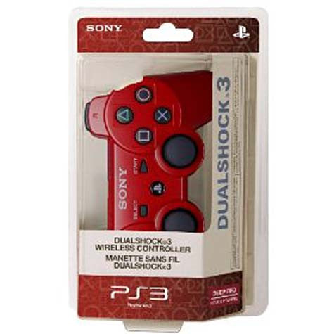 PlayStation 3 Dualshock 3 Wireless Controller - Red (Accessory) (PLAYSTATION3) PLAYSTATION3 Game 