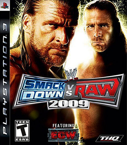WWE Smackdown vs Raw 2009 (PLAYSTATION3) PLAYSTATION3 Game 