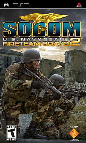 SOCOM U.S. Navy Seals Fireteam Bravo 2 (PSP) PSP Game 