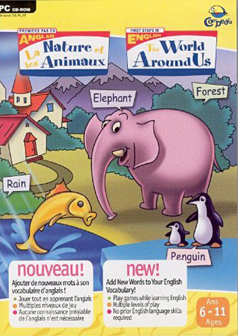 Anglais - La Nature Et Les Animaux / English - The World Around Us (PC) PC Game 
