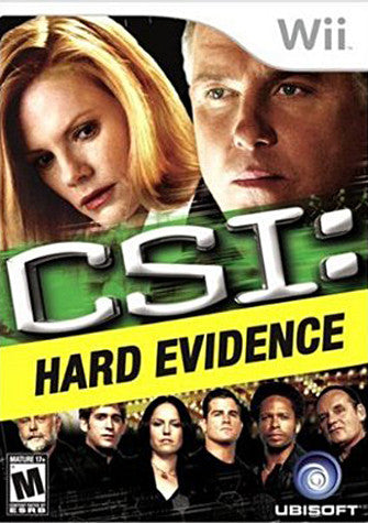 CSI - Hard Evidence (NINTENDO WII) NINTENDO WII Game 