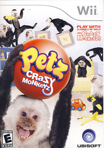 Petz - Crazy Monkeyz (NINTENDO WII) NINTENDO WII Game 