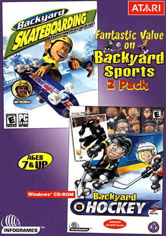 Backyard Skateboarding / Hockey (PC) PC Game 