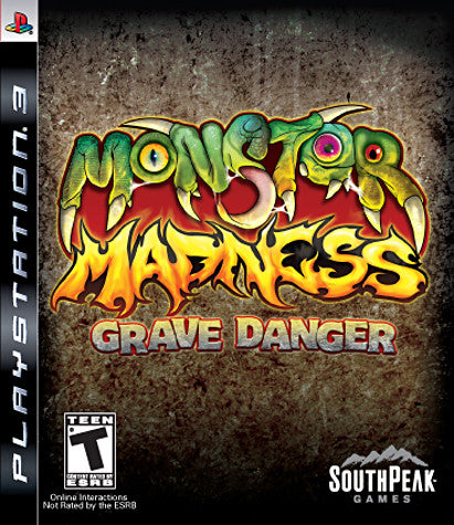 Monster Madness - Grave Danger (PLAYSTATION3) PLAYSTATION3 Game 