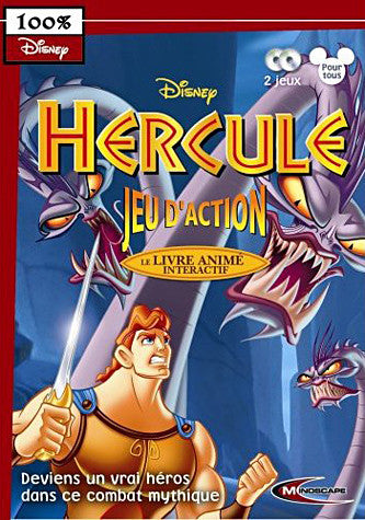 Disney Hercule coffret 2 titres : jeu d'action + livre anime interactif (French Version Only) (PC) PC Game 
