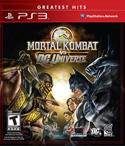 Mortal Kombat vs. DC Universe (PLAYSTATION3) PLAYSTATION3 Game 
