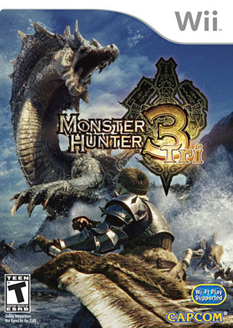 Monster Hunter 3 Tri (NINTENDO WII) NINTENDO WII Game 