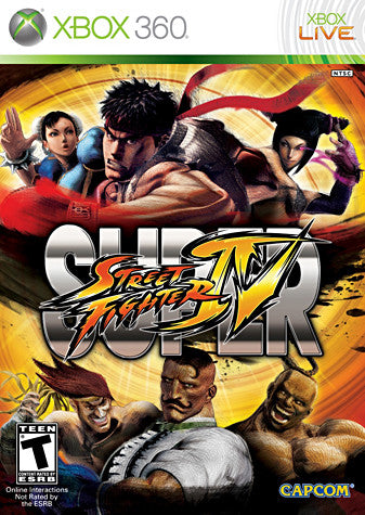 Super Street Fighter IV (Bilingual Cover) (XBOX360) XBOX360 Game 