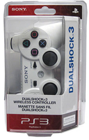 PlayStation 3 Dualshock 3 Wireless Controller - Classic White (Accessory) (PLAYSTATION3) PLAYSTATION3 Game 