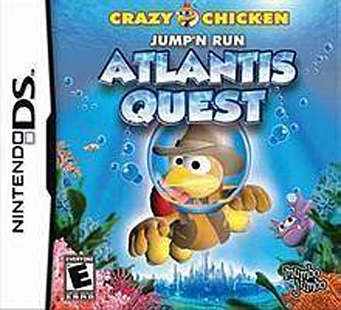 Crazy Chicken - Atlantis Quest (Bilingual Cover) (DS) DS Game 