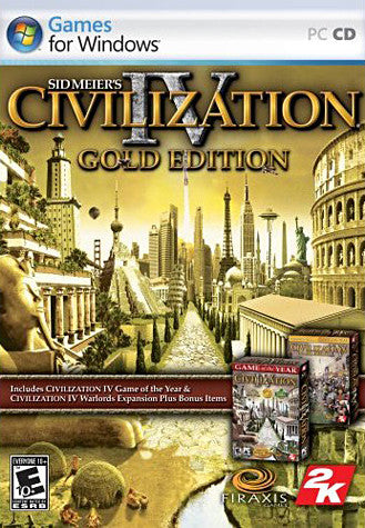 Sid Meier's Civilization IV - Gold Edition (PC) PC Game 