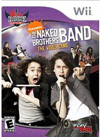Rock University Presents - The Naked Brothers Band The Video Game (Bilingual Cover) (NINTENDO WII) NINTENDO WII Game 