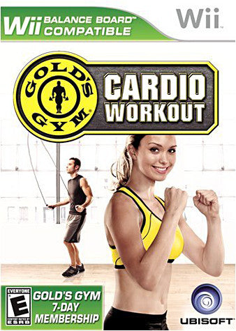 Gold s Gym Cardio Workout (Don`t add in inventory) (NINTENDO WII) NINTENDO WII Game 