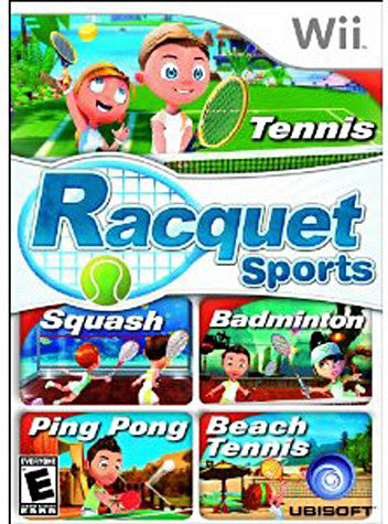 Racquet Sports (Bilingual Cover) (NINTENDO WII) NINTENDO WII Game 