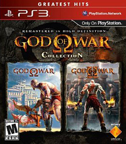God Of War Collection (1 & 2) (PLAYSTATION3) PLAYSTATION3 Game 