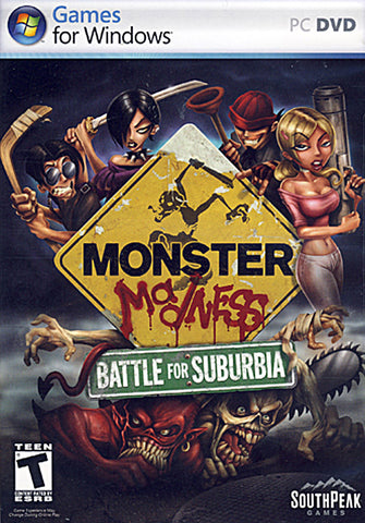 Monster Madness: Battle for Suburbia (Limit 1 copy per client) (PC) PC Game 