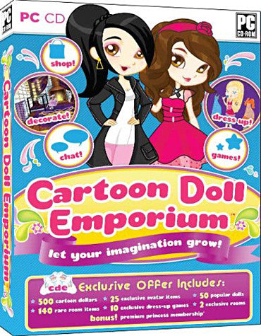 Cartoon Doll Emporium (PC) PC Game 