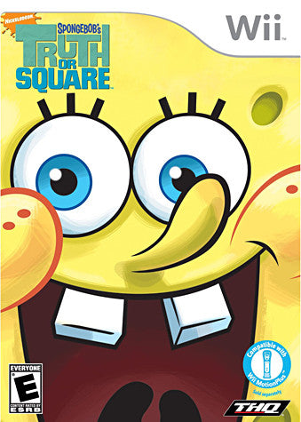 SpongeBob's Truth or Square (NINTENDO WII) NINTENDO WII Game 
