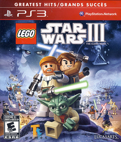 LEGO Star Wars III - The Clone Wars (Bilingual) (PLAYSTATION3) PLAYSTATION3 Game 