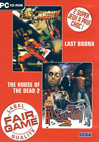 Last Bronx / House of the Dead 2 (French Version Only) (PC) PC Game 