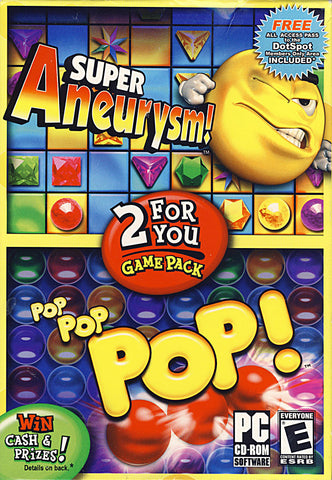Super Aneurysm / Pop Pop Pop (2 Games Pack) (PC) PC Game 