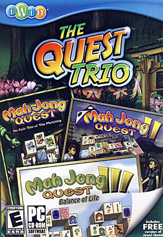 The Quest Trio - (Mah Jong Quest/ Mah Jong Quest 2 / Mah Jong Quest 3) (Limit 1 copy per client) (PC) PC Game 