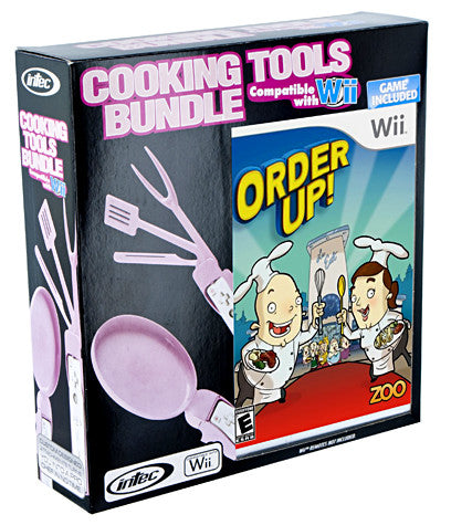 Nintendo Wii Cooking Tools Bundle (Includes Order Up) (Intec) (NINTENDO WII) NINTENDO WII Game 
