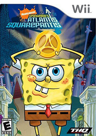 SpongeBob's - Atlantis SquarePantis (NINTENDO WII) NINTENDO WII Game 