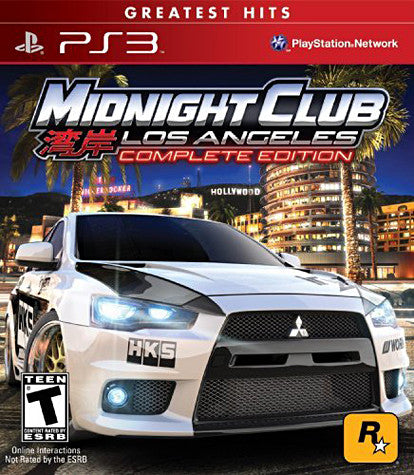 Midnight Club - Los Angeles Complete Edition (PLAYSTATION3) PLAYSTATION3 Game 