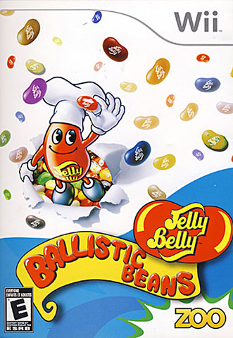 Jelly Belly - Ballistic Beans (NINTENDO WII) NINTENDO WII Game 
