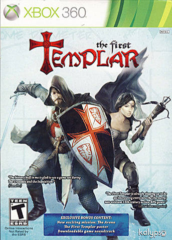 The First Templar (Exclusive Bonus Content) (XBOX360) XBOX360 Game 
