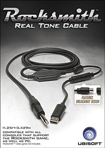 Rocksmith Real Tone Cable for Xbox 360, Playstation 3 and PC (XBOX360) XBOX360 Game 