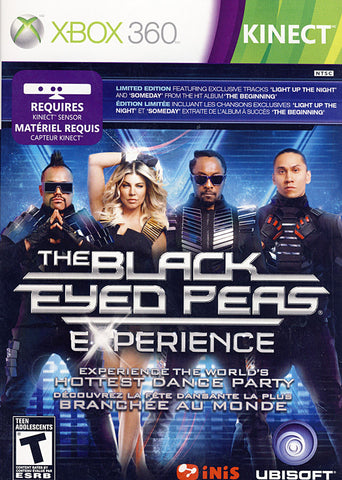 The Black Eyed Peas - Experience (Kinect) (Bilingual Cover) (XBOX360) XBOX360 Game 